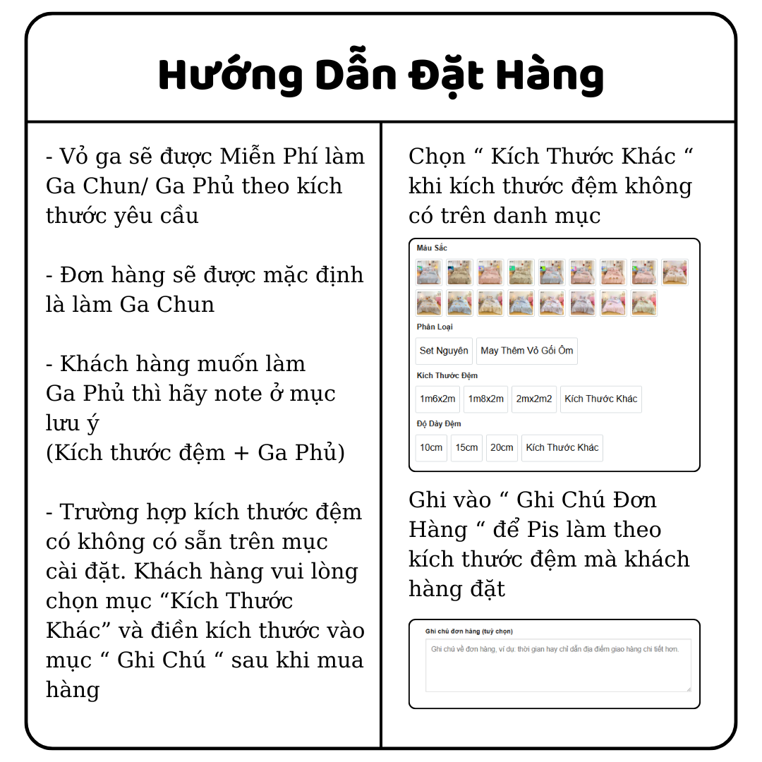 Hướng Dẫn Đặt Hàng