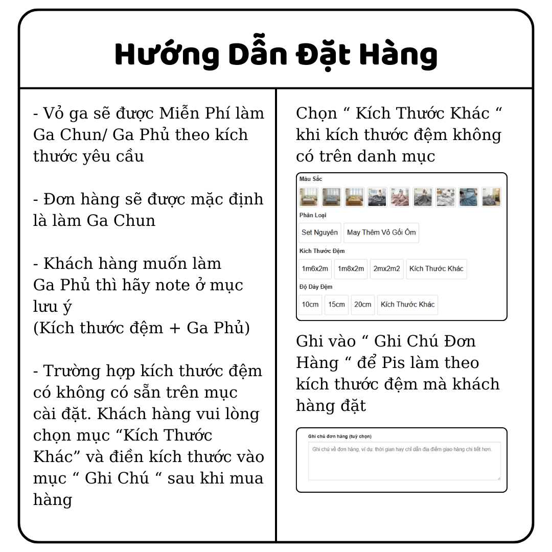 Hướng Dẫn Đặt Hàng