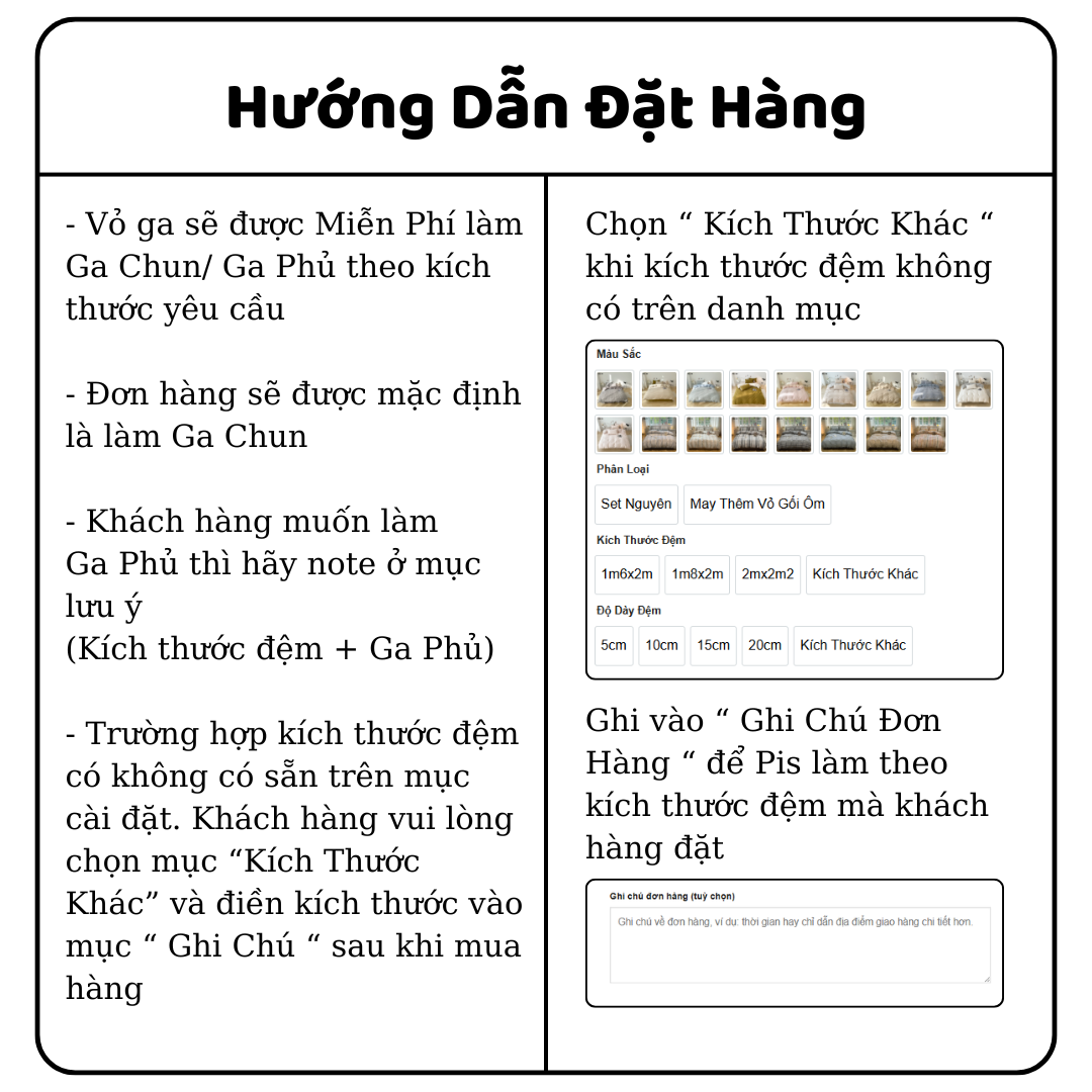 Hướng Dẫn Đặt Hàng